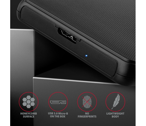 Axagon EE25-SL, USB 3.2 Gen 1 - SATA 6G, 2.5" SLIDE box, bezśrubowy - 1353406 - zdjęcie 4